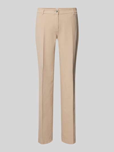 Brax Stoffen broek met Franse steekzakken, model 'MARON' Beige - 2