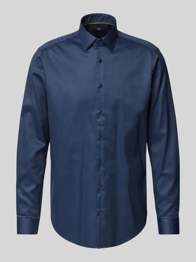 Jake*s Regular Fit Business-Hemd mit Kentkragen Marine 2