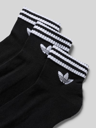 adidas Originals Sokken met labelprint in een set van 3 paar Zwart - 2