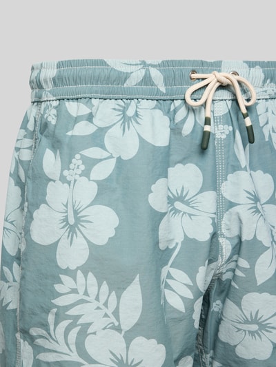 Hartford Regular Fit Badehose mit Gesäßtasche Schilf 2
