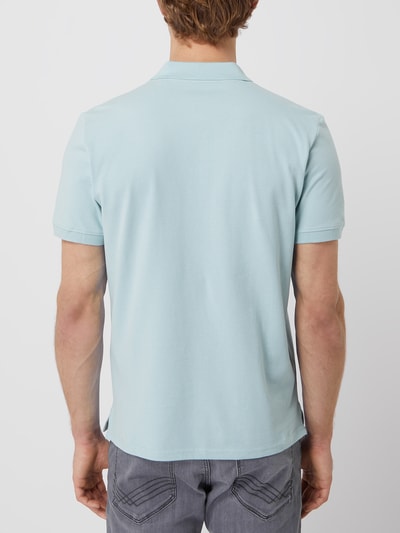 Tom Tailor Poloshirt mit Brand-Stitching Aqua 5