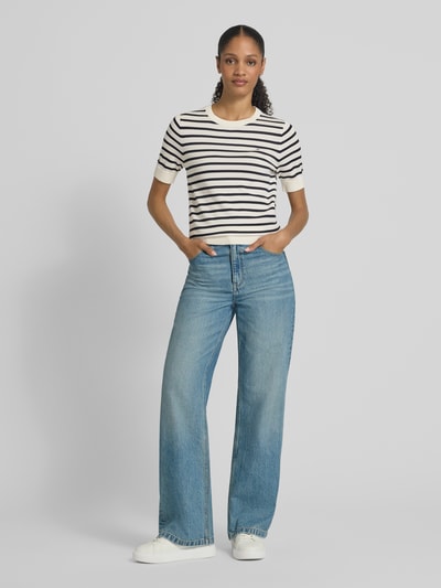 Tommy Hilfiger Regular Fit T-Shirt aus reiner Baumwolle Marine 1