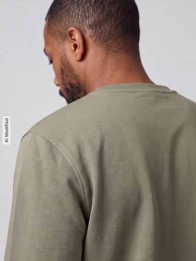 Pepe Jeans Regular Fit Sweatshirt Modell 'Jefferson' Khaki 3