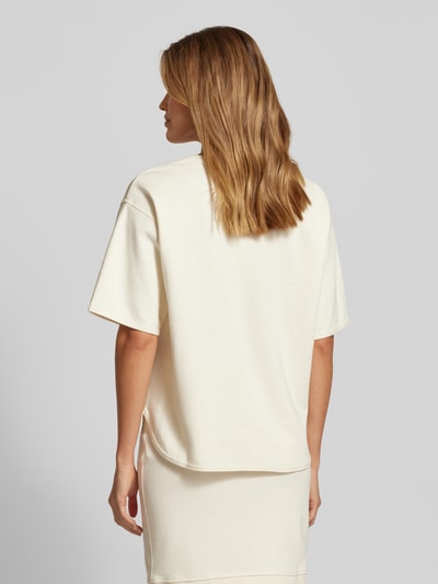 JOOP! Oversized T-Shirt mit Label-Stitching Offwhite 5