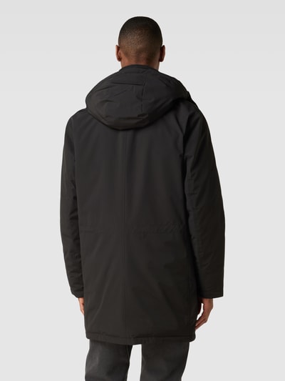 Mango Parka mit abnehmbarer Kapuze Black 5