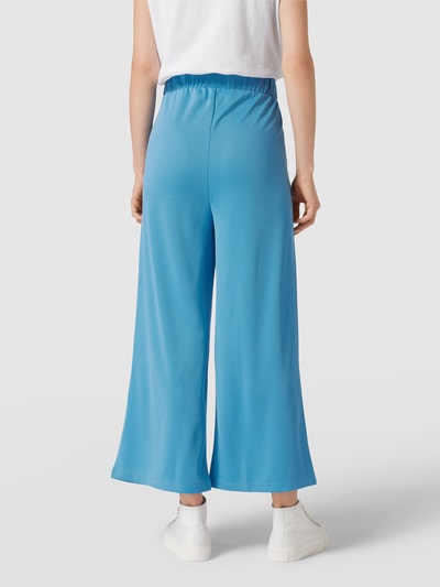 Jake*s Casual Culotte met elastische band, model 'CuproPants' Aquablauw - 5