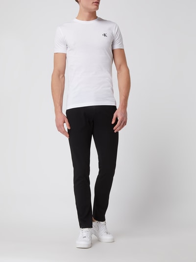 Calvin Klein Jeans T-shirt van katoen  Wit - 1