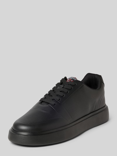 GUESS Sneaker mit Schnürverschluss Modell 'PLEZIA' Black 1