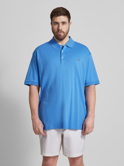 Polo Ralph Lauren Big & Tall Koszulka polo PLUS SIZE z wyhaftowanym logo Jasnoniebieski 4