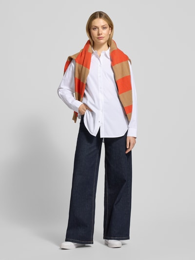 Essentiel Antwerp Relaxed Fit Hemdbluse aus reiner Baumwolle Modell 'JAMBERS' Hellblau 1