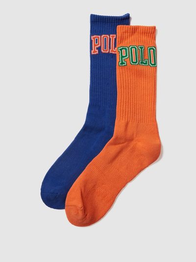 Polo Ralph Lauren Underwear Socken mit Label-Details im 2er-Pack Orange 1