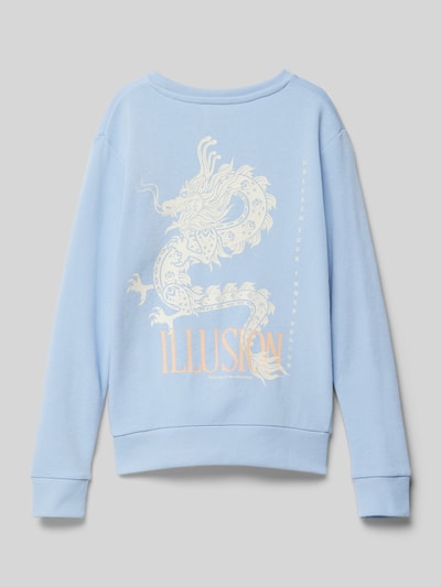 Jack & Jones Sweatshirt mit Label-Print Bleu 3