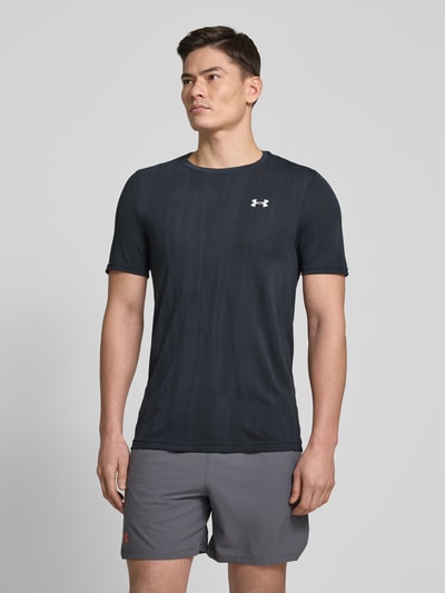 Under Armour T-Shirt mit Label-Print Black 4