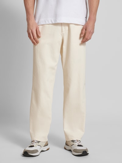 Forét Tapered Fit Hose mit elastischem Bund Modell 'CLAY' Offwhite 3