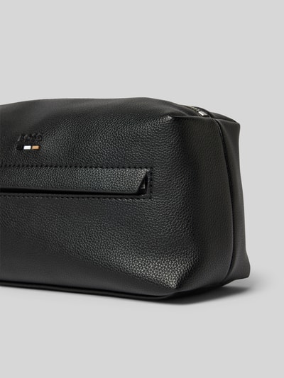 BOSS Kulturtasche mit Label-Detail Modell 'Ray' Black 2