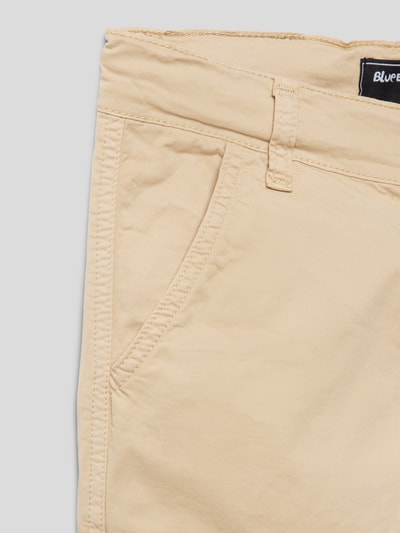 Blue Effect Chino-Shorts mit Label-Patch Sand 2