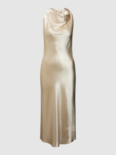 Calvin Klein Womenswear Maxikleid mit Neckholder Modell 'NAIA' Gold 1