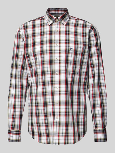 Fynch-Hatton Regular Fit Freizeithemd mit Button-Down-Kragen Khaki 2