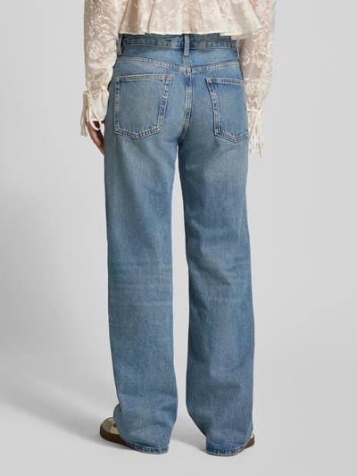 Mango Loose Fit Jeans im 5-Pocket-Design Modell 'MIAMI' Jeansblau 5