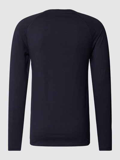 Tommy Hilfiger Longsleeve mit Logo-Stitching Modell 'SIGNATURE' Marine 3