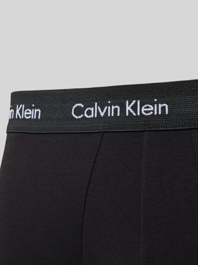 Calvin Klein Underwear Boxershort met band met label in een set van 3 stuks Petrol - 2