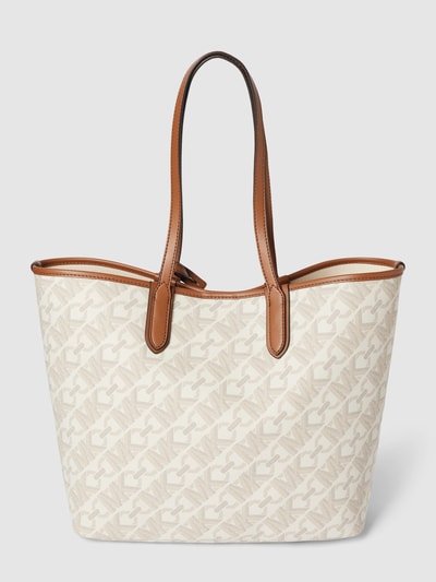 MICHAEL Michael Kors Tote bag met labeldetail, model 'ELIZA' Ecru - 5