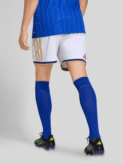 adidas Sportswear Regular Fit Trikot-Shorts mit Kontraststreifen Modell 'ITALIEN 26' Weiss 5