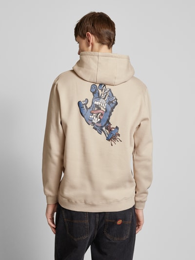 SANTA CRUZ Hoodie mit Kapuze Beige 5