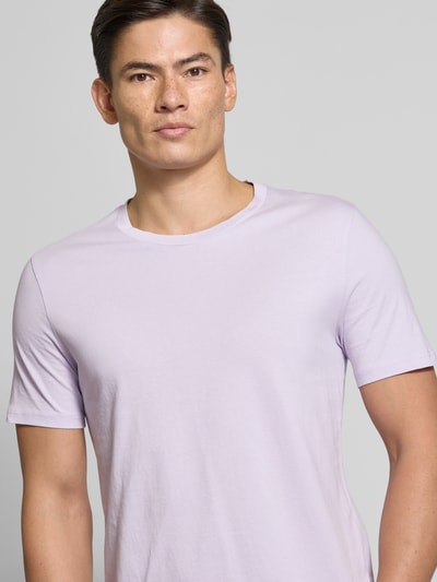 Armedangels Regular Fit T-Shirt aus reiner Baumwolle Lavender 3