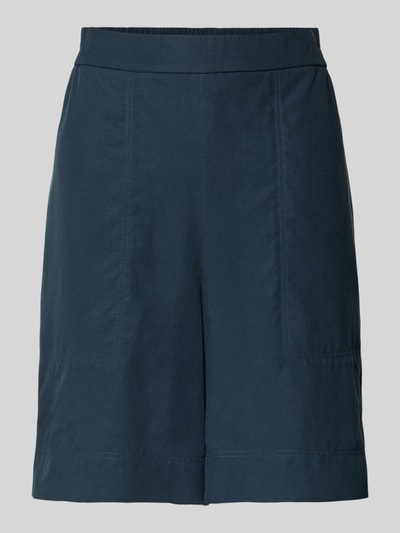 Marc O'Polo Wide Fit Bermudas aus Lyocell-Leinen-Mix Marine 2