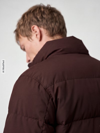 ONLY & SONS Steppjacke mit Stehkragen Schoko 3