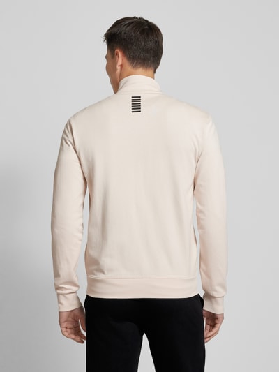 EA7 Emporio Armani Sweatanzug mit Label-Print Offwhite 5