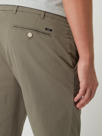 Eurex By Brax Chino mit Stretch-Anteil Modell 'Jonas' Khaki 3