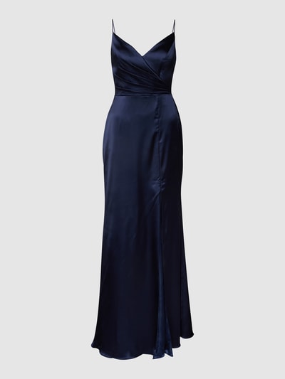 Laona Abendkleid mit Herz-Ausschnitt Marine 2