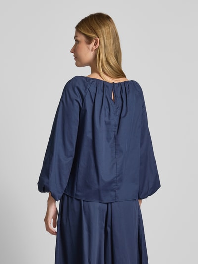 Christian Berg Woman Relaxed Fit Bluse mit 3/4-Arm Marine 5