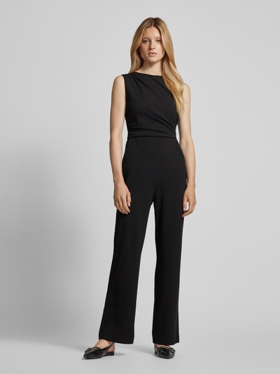 Swing Jumpsuit mit Raffungen Black 4