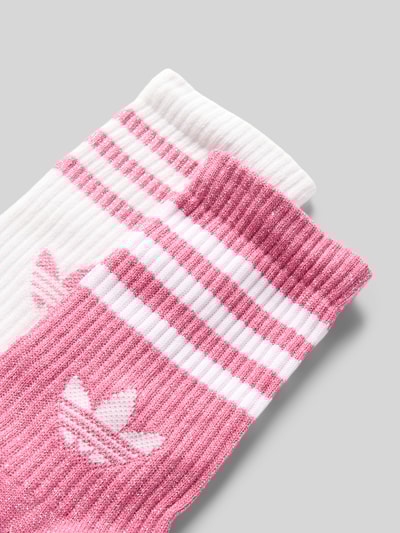 adidas Originals Socken mit Label-Print im 2er-Pack Pink 2