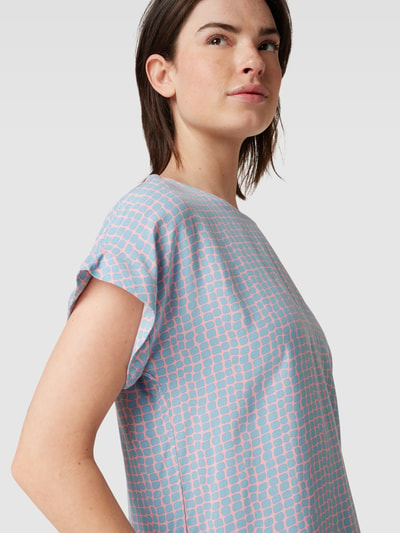 Montego Blouseshirt met all-over motief Lagune - 3