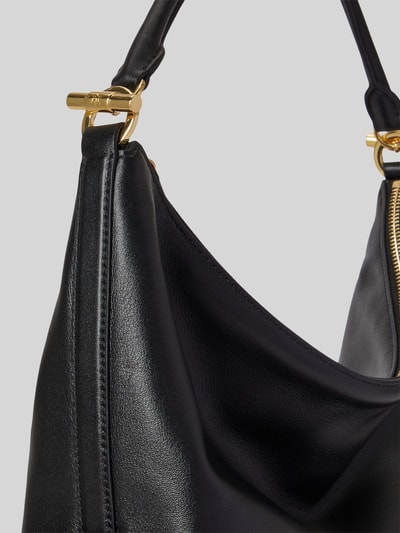 Lauren Ralph Lauren Umhängetasche aus echtem Leder Black 4