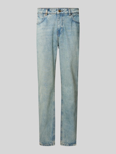 2Y Studios Straight Leg Jeans im 5-Pocket-Design Modell 'AMARU' Hellblau 2