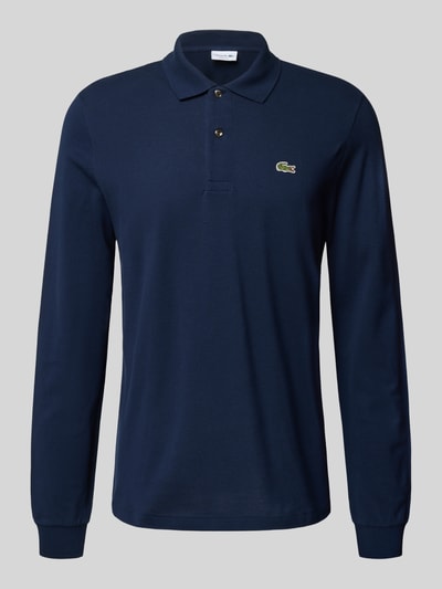 Lacoste Koszulka polo o kroju Regular Fit z czystej bawełny Granatowy 2