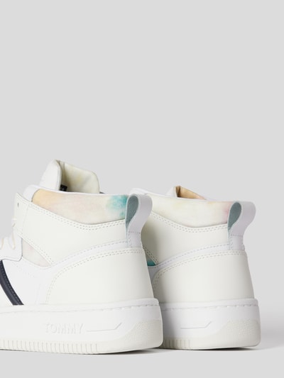 Tommy Jeans High Top Sneaker mit Label-Details Weiß 3
