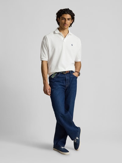 Polo Ralph Lauren Koszulka polo z czystej bawełny o kroju loose fit Biały 1