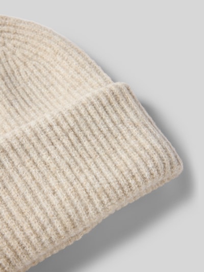Pieces Mütze mit Kaschmir-Anteil Modell 'MOELLA' Beige 2