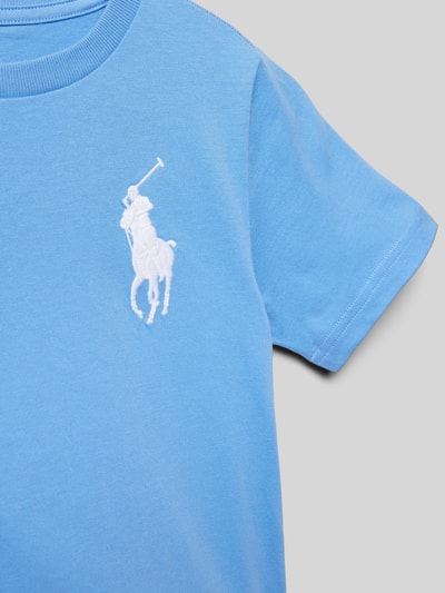 Polo Ralph Lauren Kids T-Shirt mit Logo-Stitching Royal 2