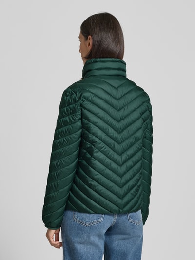 Christian Berg Woman Selection Steppjacke mit Stehkragen und Reißverschlusstaschen Dunkelgruen 5