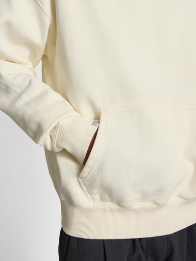 Pegador Oversized hoodie met labelprint, model 'Sequia' Offwhite - 3