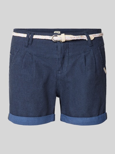 Ragwear Regular Fit Jeansshorts mit Gürtel Modell 'Heeven' Marine 2