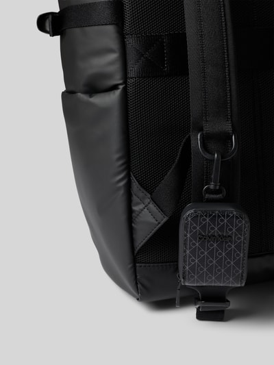 CK Calvin Klein Rugzak met rolltop en labelpatch Zwart - 3