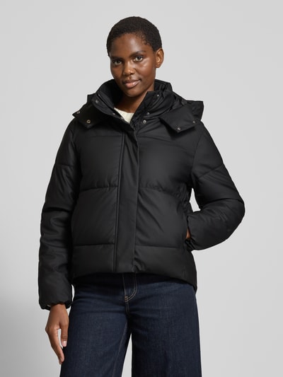 Vero Moda Regular Fit Steppjacke mit Kapuze Modell 'GRETAKYLIE' Black 4